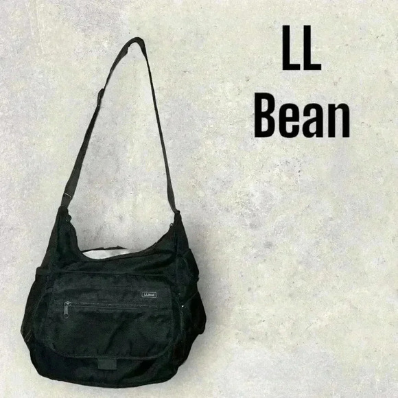 LL bean black laptop bag - Picture 1 of 2